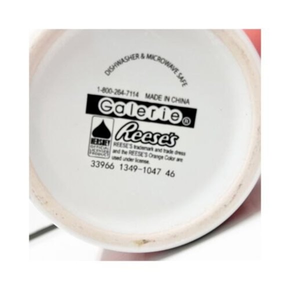 Set of 2 Reese's Peanut Butter Cup Coffee Tea Mugs Hershey's Galerie - Picture 4 of 5